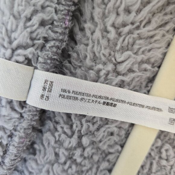 Free People Movement Oversized Faux Fur Cropped Full Zip Jacket Size Small - Picture 8 of 8